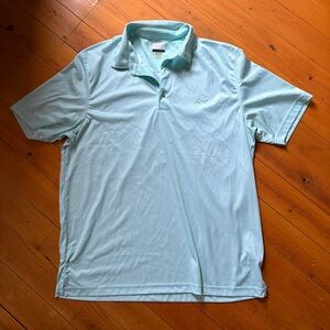 Greg Norman Collection Aqua Polo Shirt